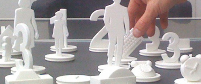 Forschung - Multi Touch Tangibles