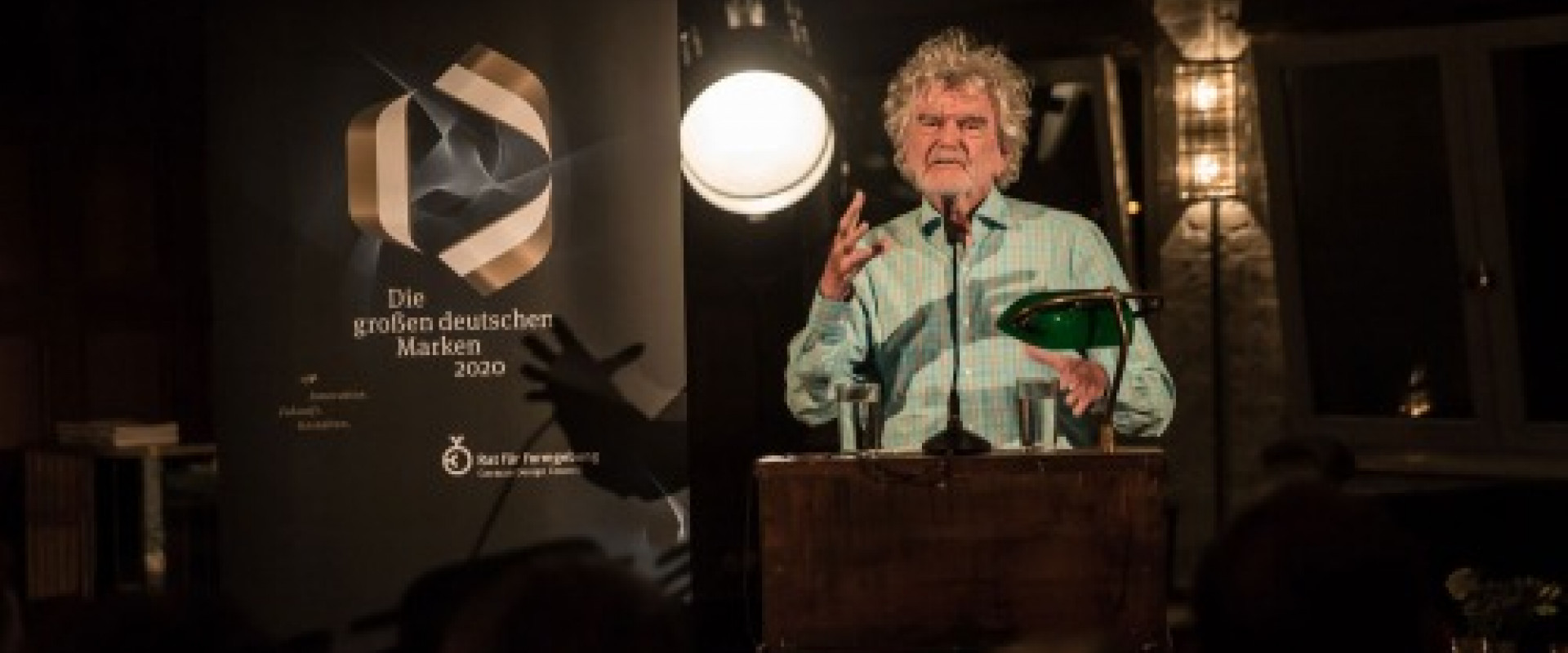 Design-Gala 2019, Hartmut Esslinger © Christoph Hengelhaupt